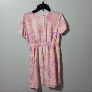 H&M Kids Girls Orange Tie Dye Dress Size 10